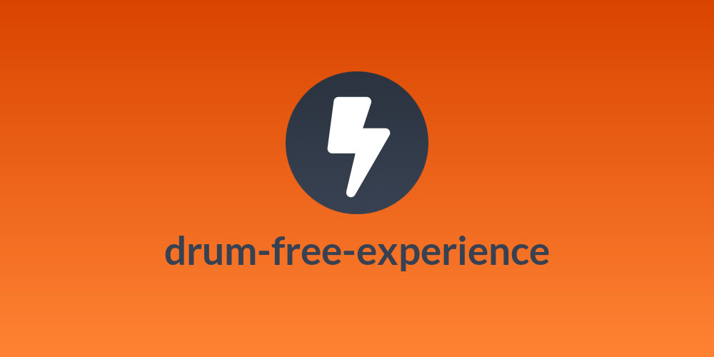 drum-free-experience