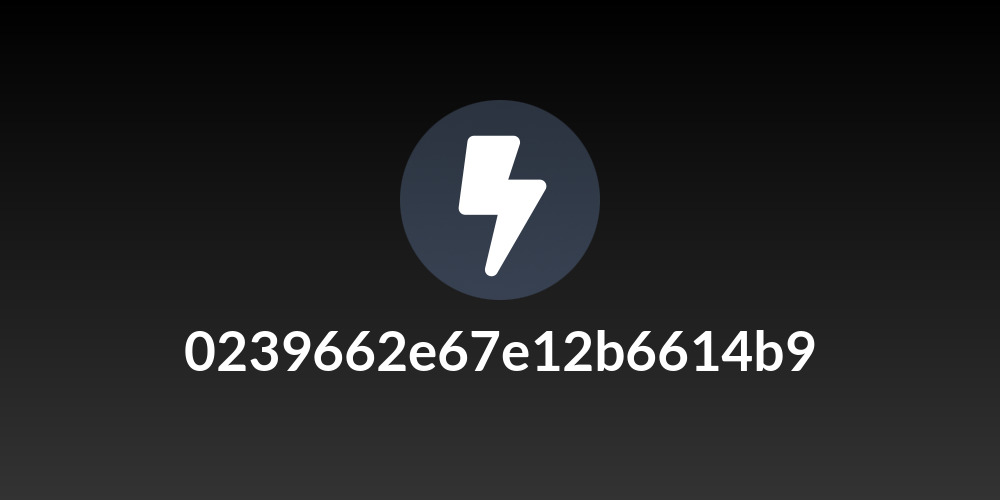 0239662e67e12b6614b9