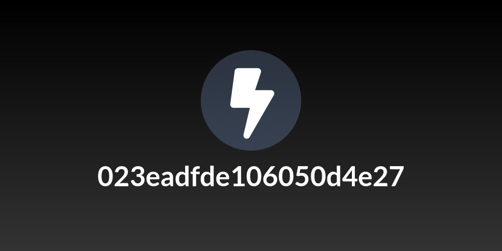 023eadfde106050d4e27