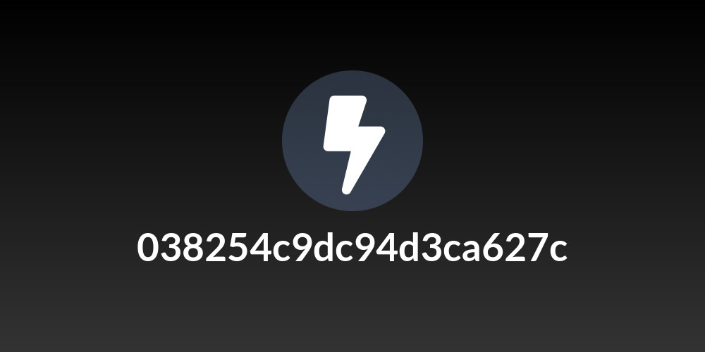 038254c9dc94d3ca627c