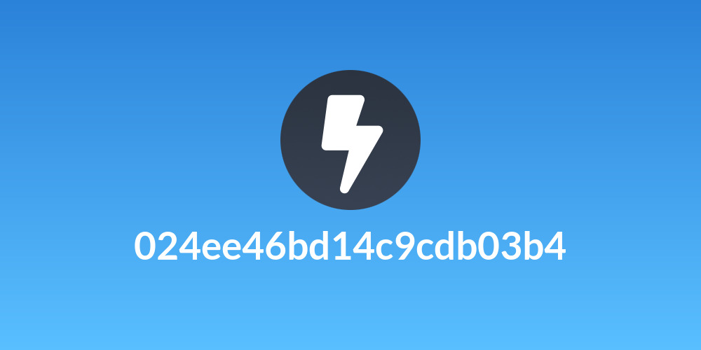 024ee46bd14c9cdb03b4