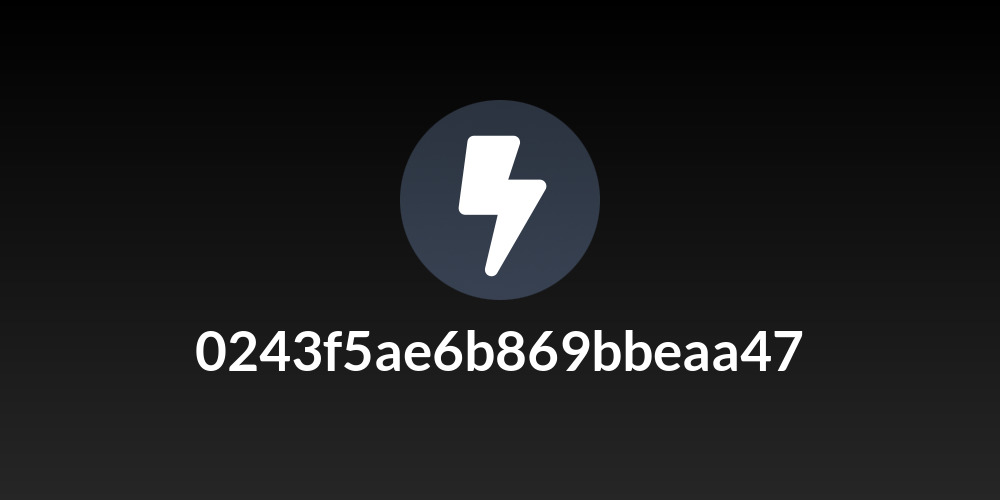 0243f5ae6b869bbeaa47