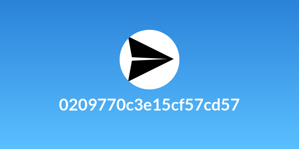 0209770c3e15cf57cd57