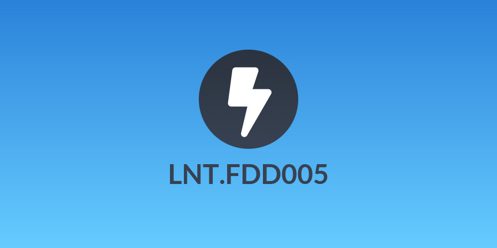 LNT.FDD005
