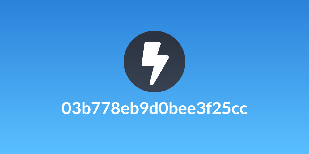 03b778eb9d0bee3f25cc