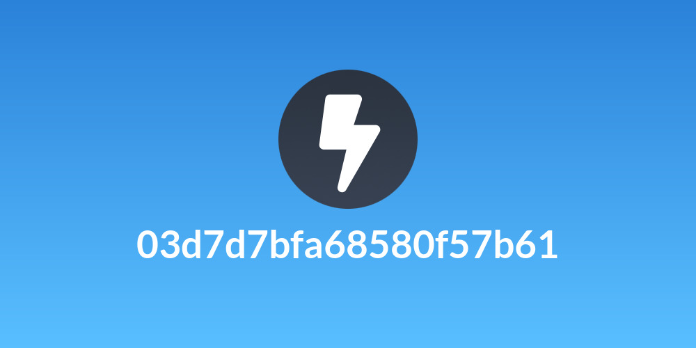 03d7d7bfa68580f57b61