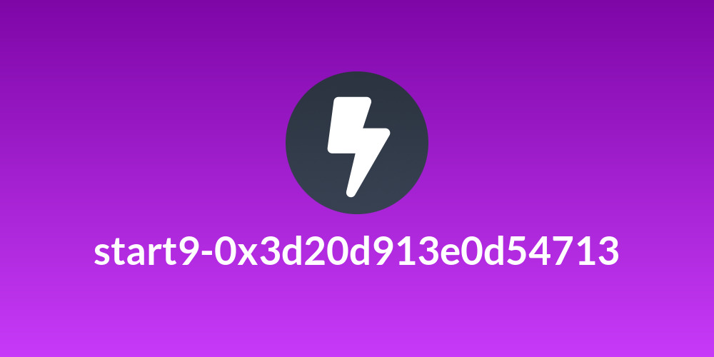 start9-0x3d20d913e0d54713