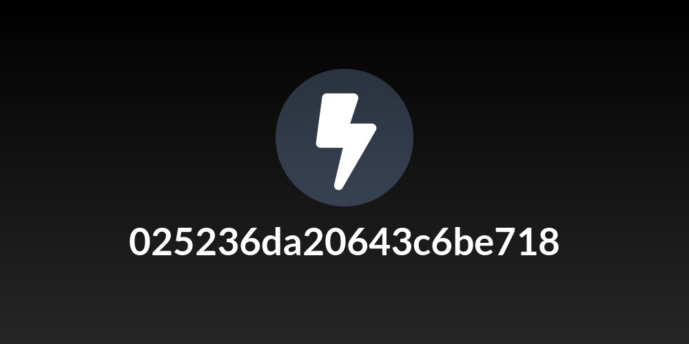 025236da20643c6be718