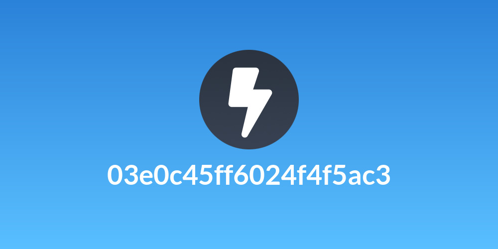 03e0c45ff6024f4f5ac3