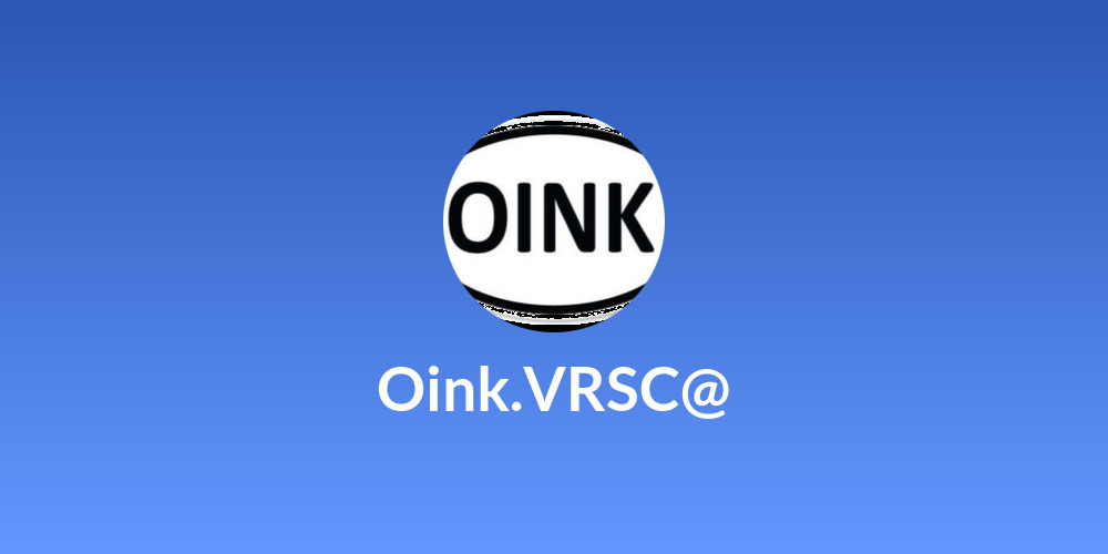 Oink.VRSC@