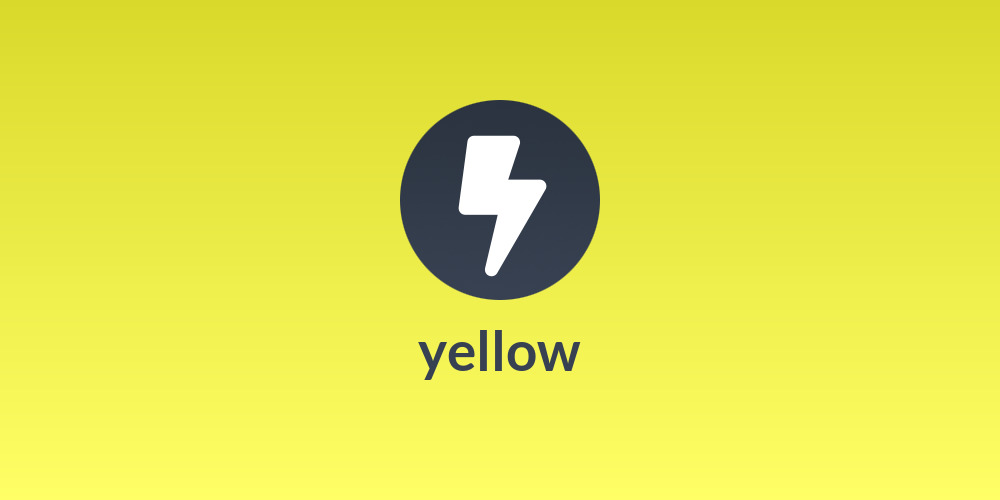 yellow