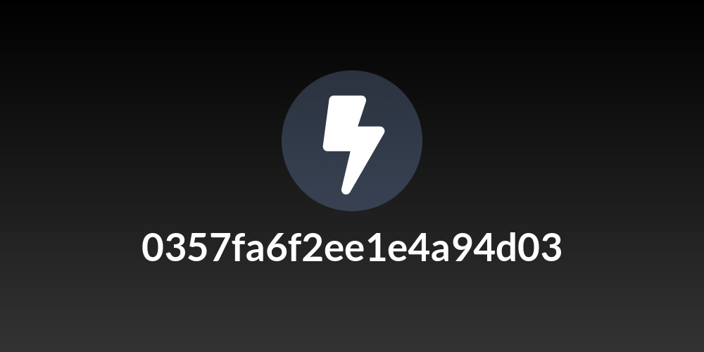 0357fa6f2ee1e4a94d03