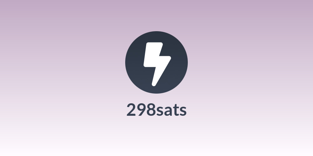 298sats