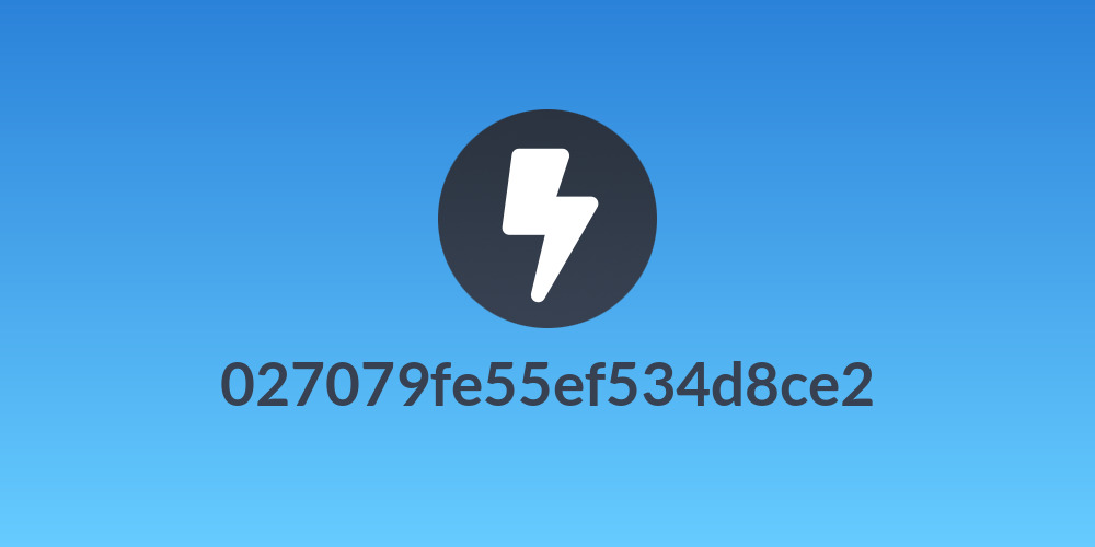 027079fe55ef534d8ce2