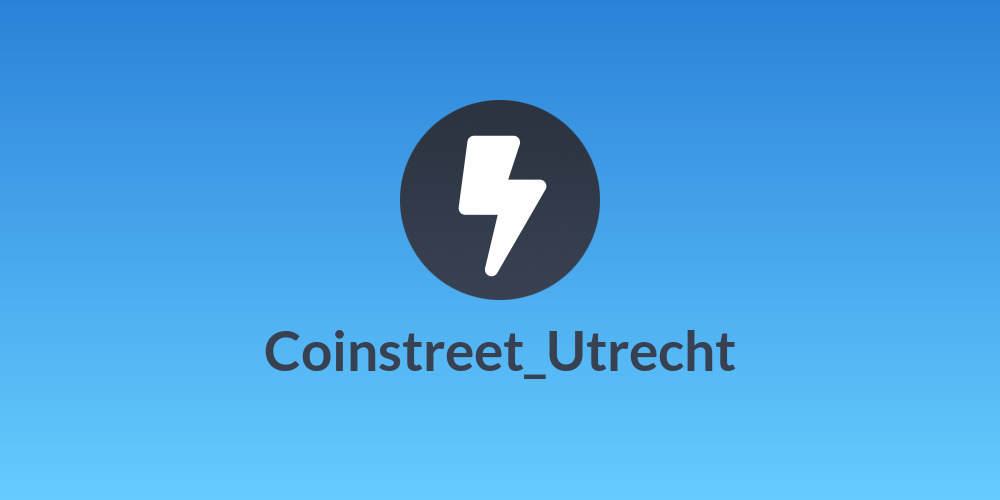 Coinstreet_Utrecht