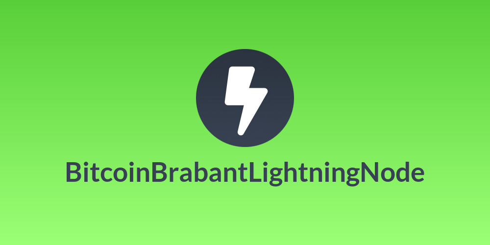 BitcoinBrabantLightningNode