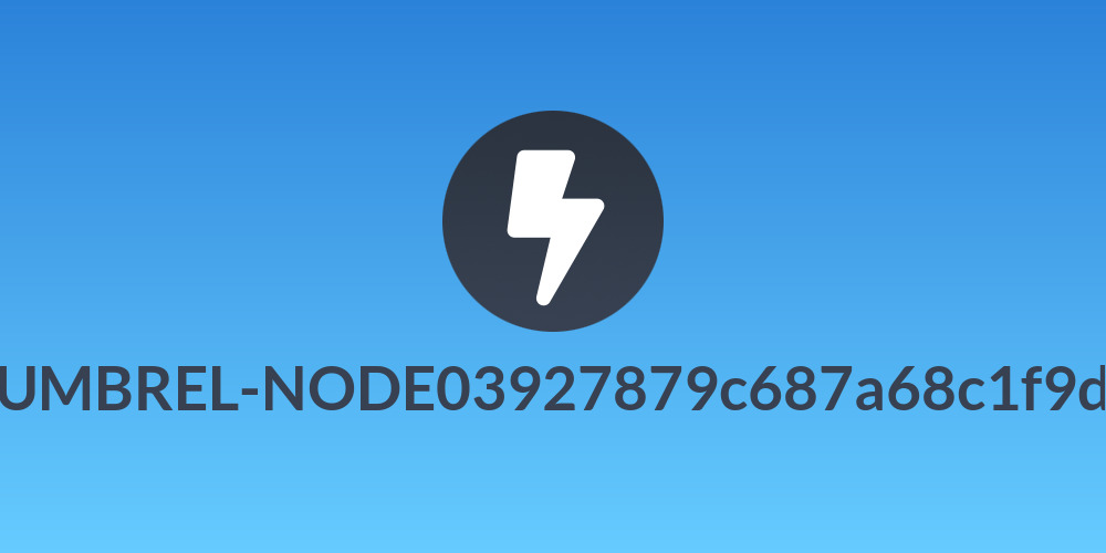 UMBREL-NODE03927879c687a68c1f9d