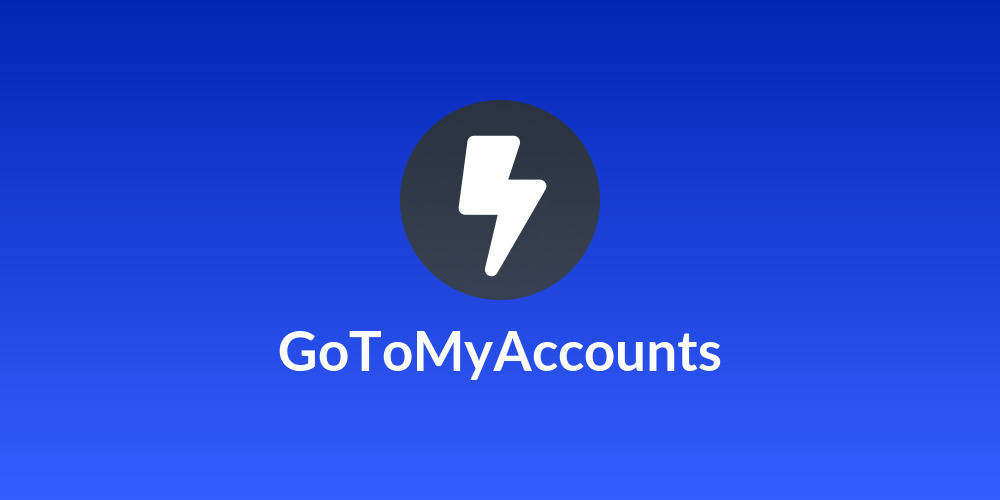 GoToMyAccounts