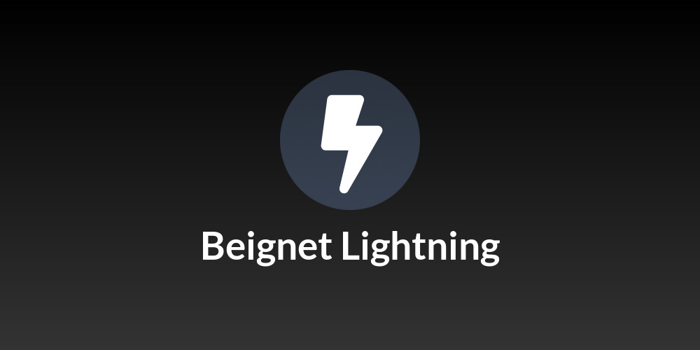 Beignet Lightning