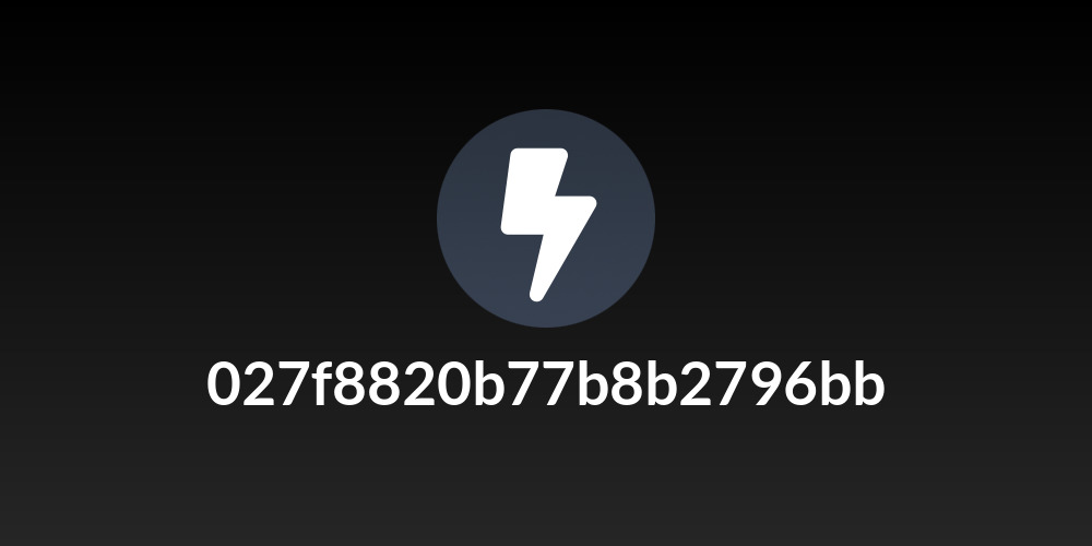 027f8820b77b8b2796bb