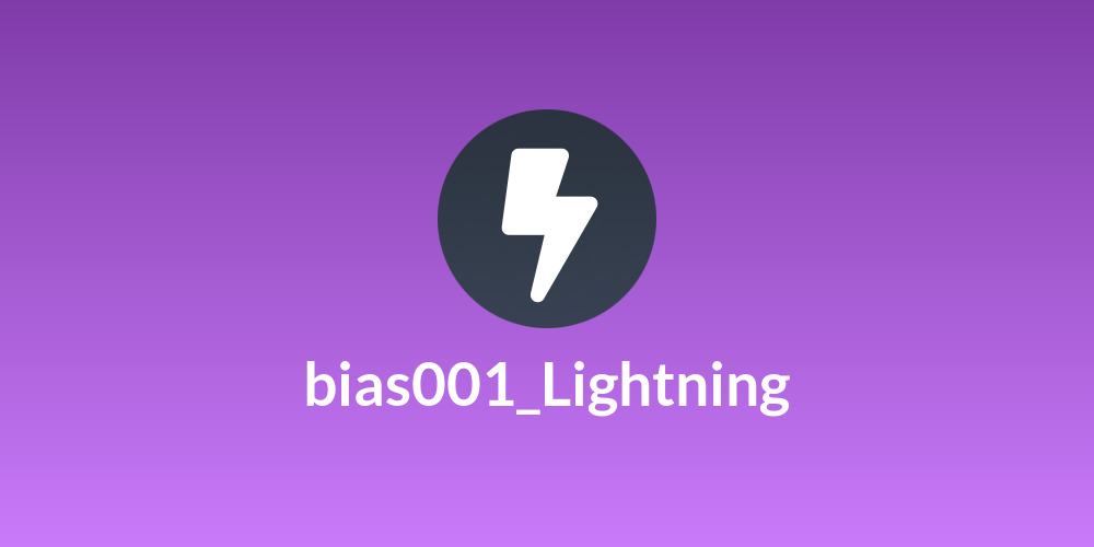 bias001_Lightning
