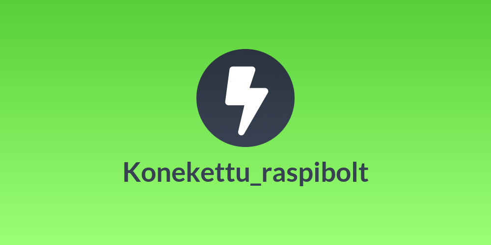 Konekettu_raspibolt