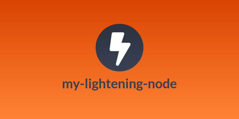 my-lightening-node