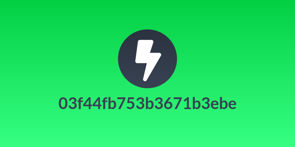 03f44fb753b3671b3ebe