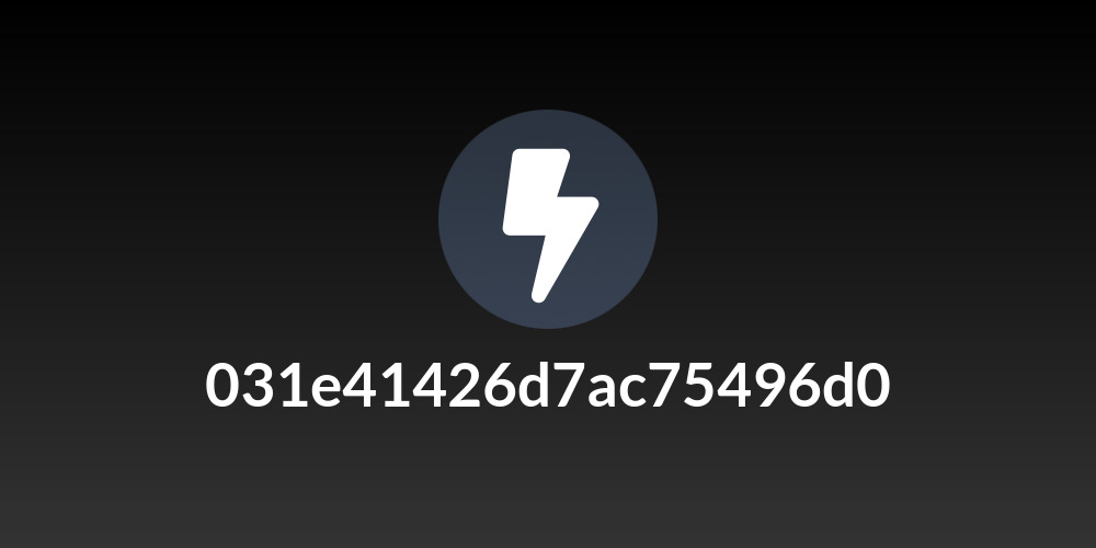 031e41426d7ac75496d0