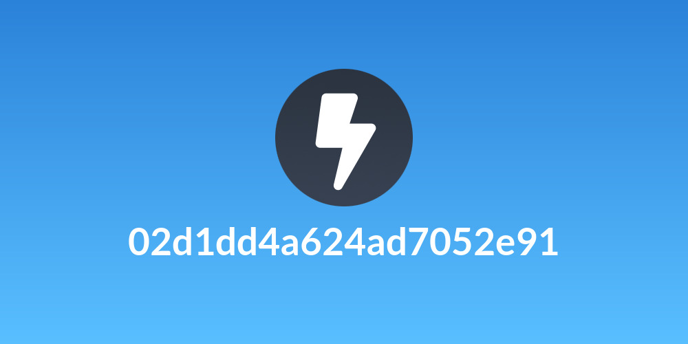 02d1dd4a624ad7052e91