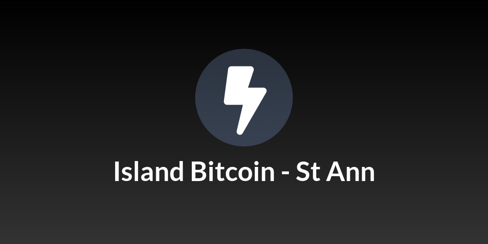 Island Bitcoin - St Ann