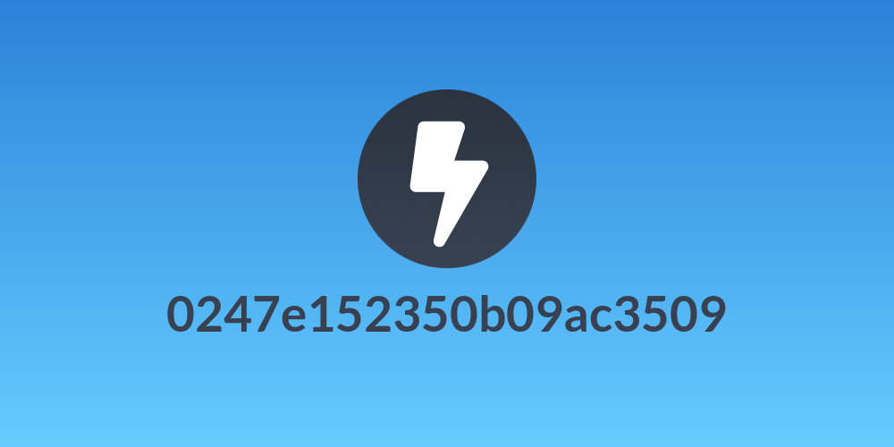 0247e152350b09ac3509