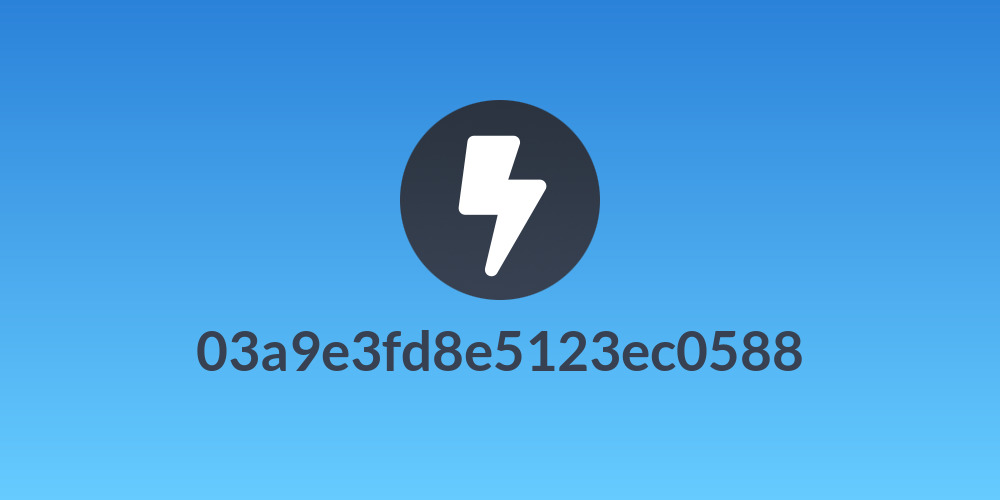 03a9e3fd8e5123ec0588