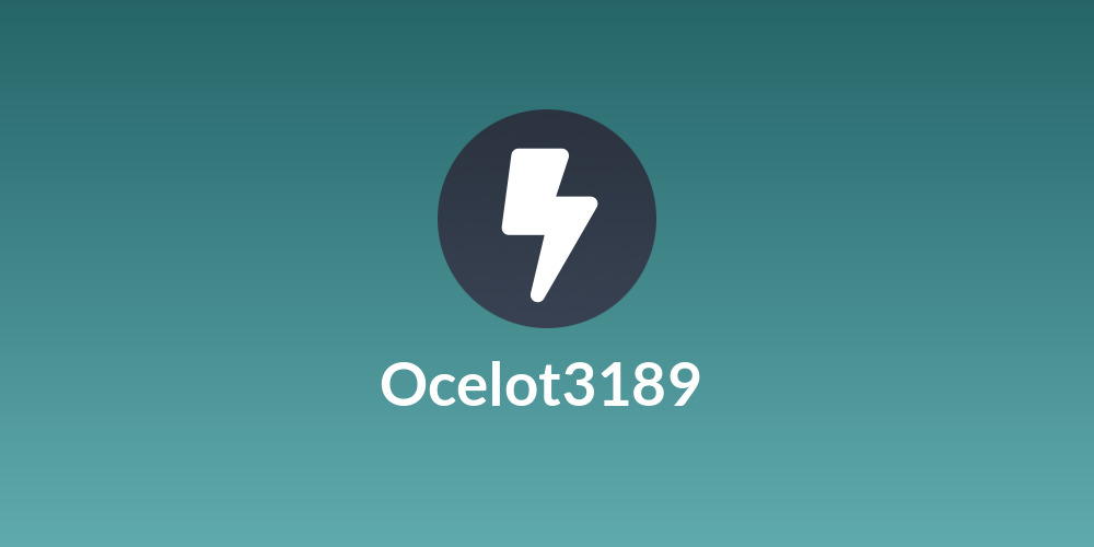Ocelot3189 ⚡