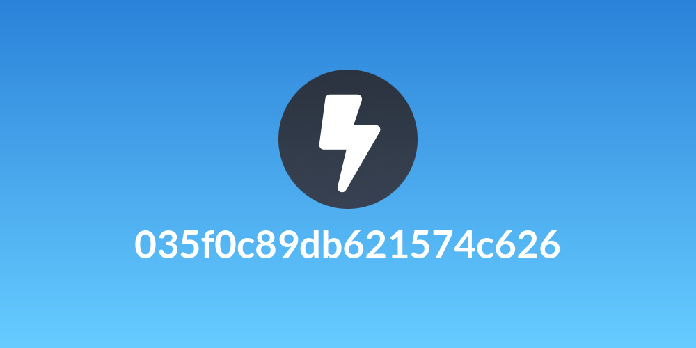 035f0c89db621574c626