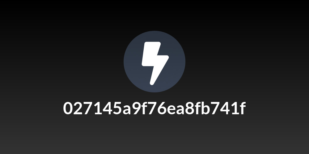 027145a9f76ea8fb741f