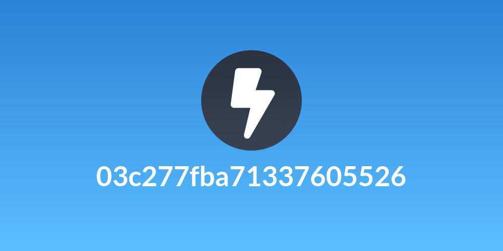 03c277fba71337605526