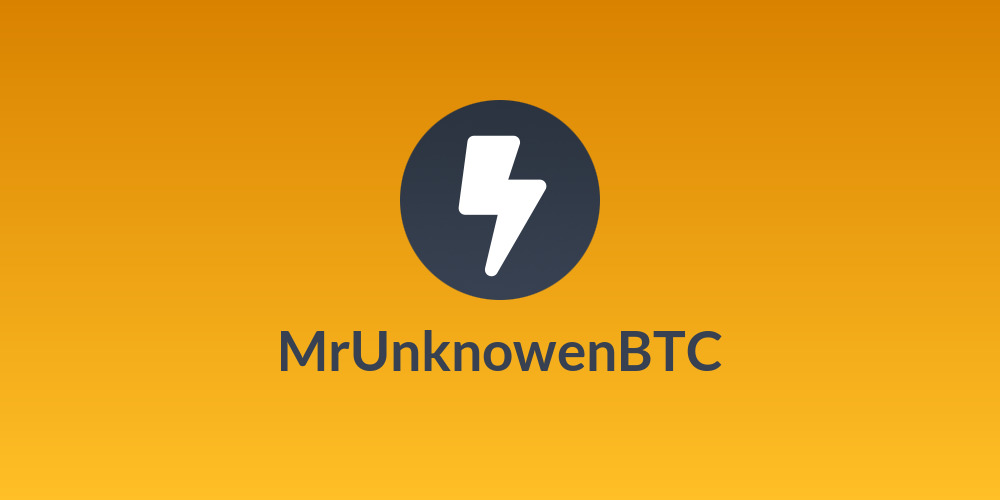 MrUnknowenBTC