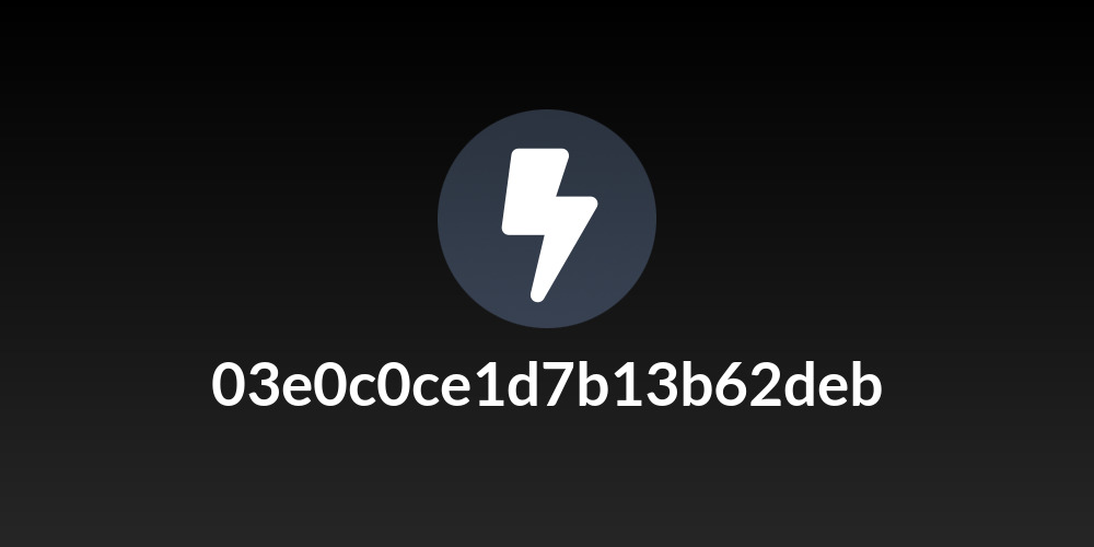 03e0c0ce1d7b13b62deb