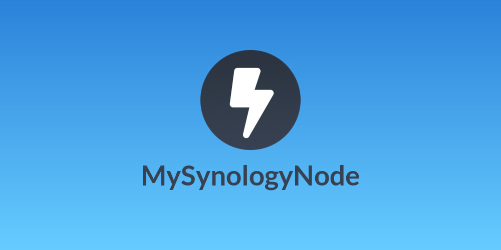 MySynologyNode