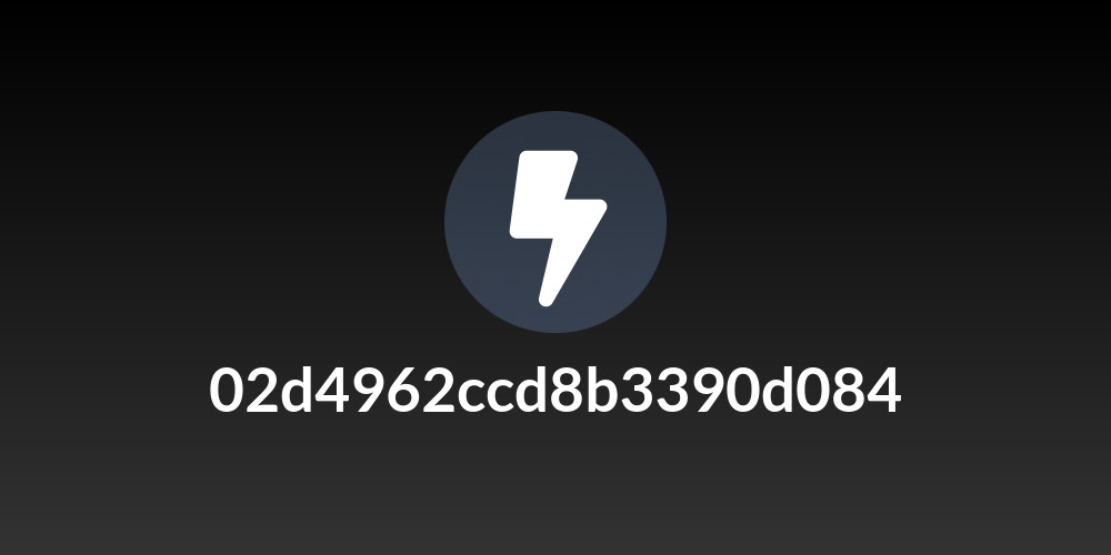 02d4962ccd8b3390d084
