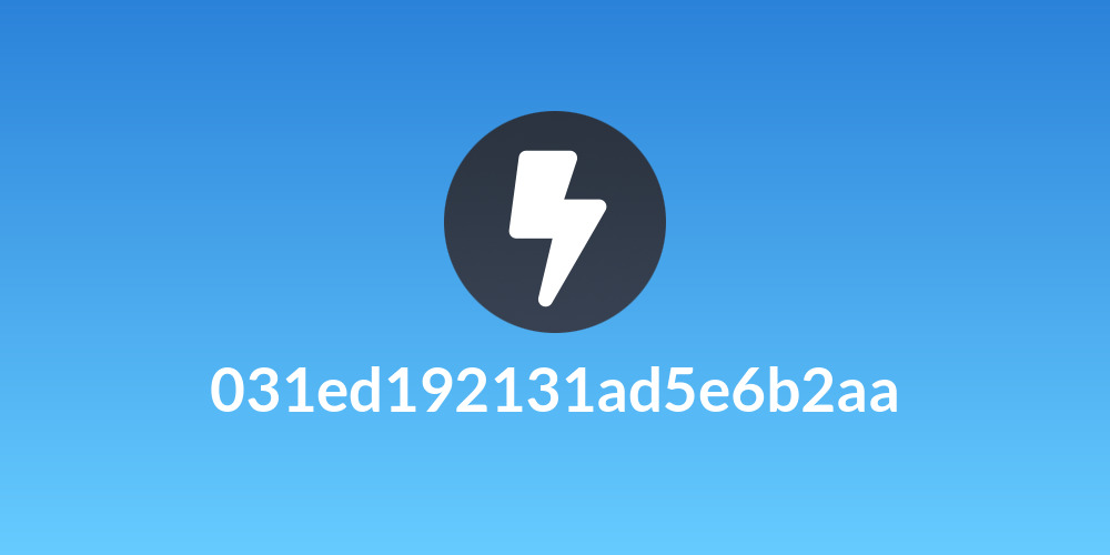 031ed192131ad5e6b2aa