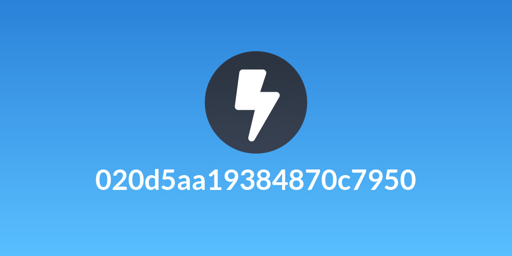 020d5aa19384870c7950