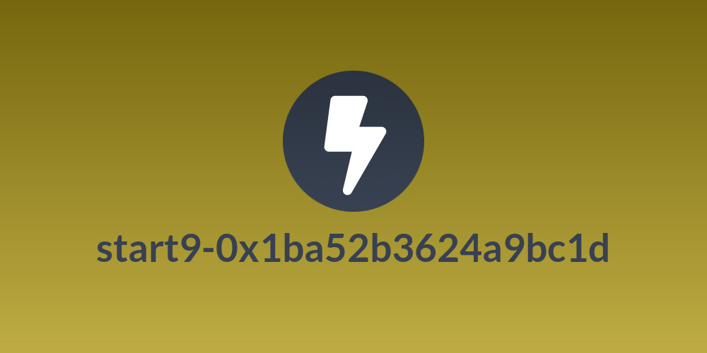 start9-0x1ba52b3624a9bc1d