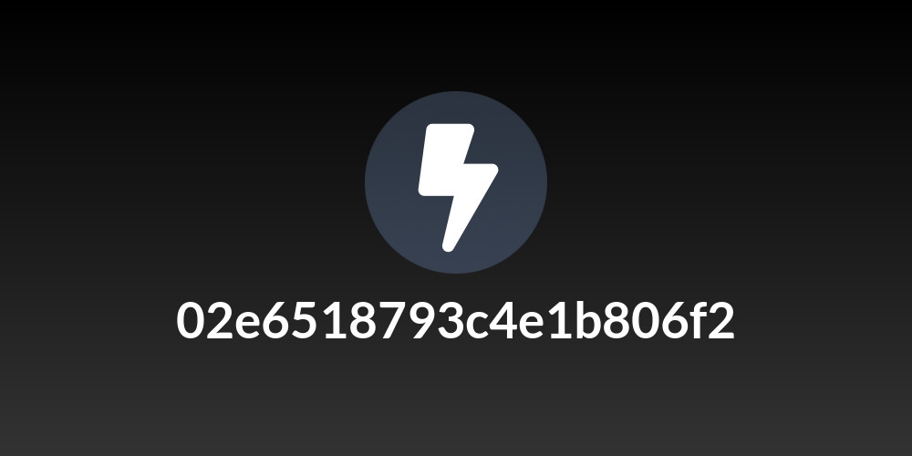 02e6518793c4e1b806f2