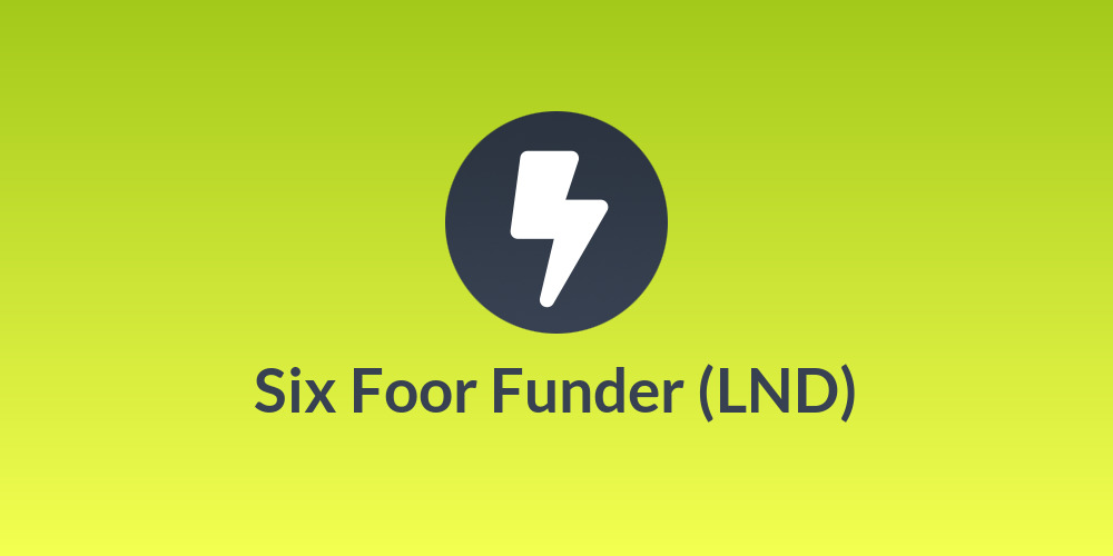 Six Foor Funder (LND)