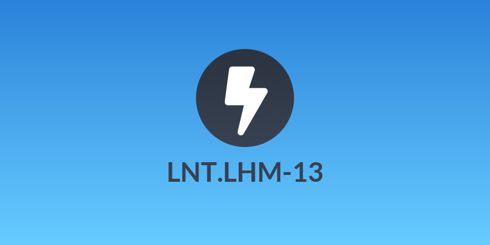 LNT.LHM-13