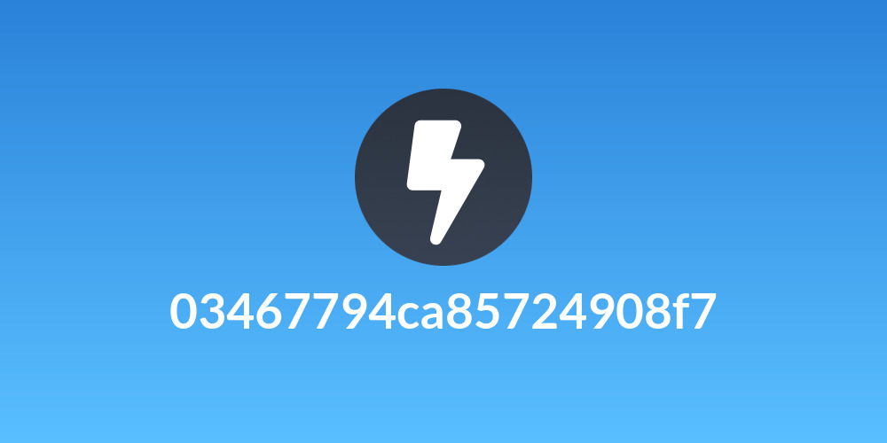 03467794ca85724908f7