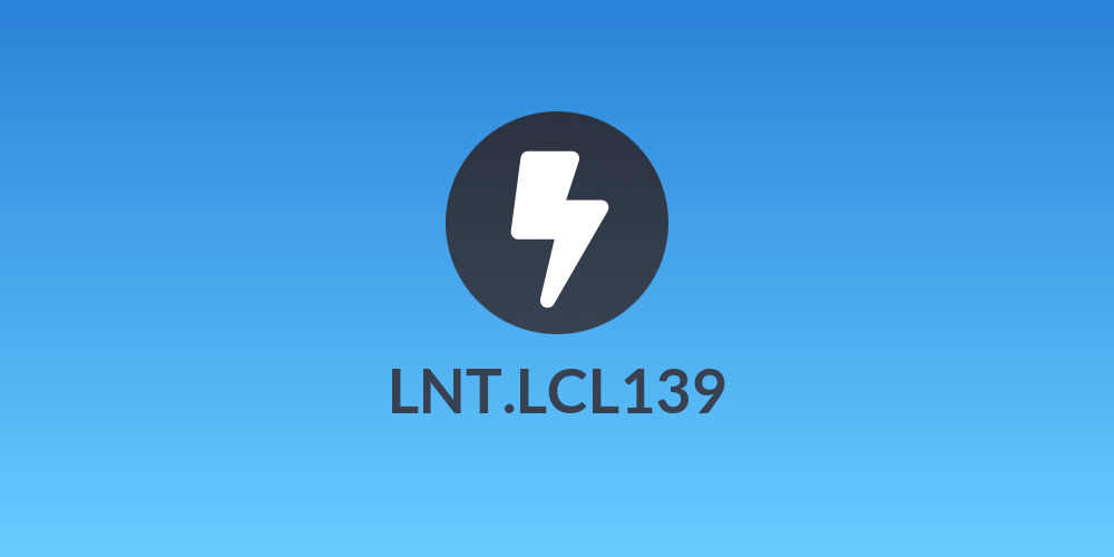 LNT.LCL139