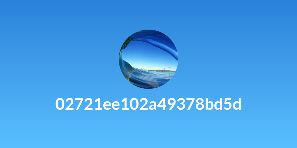 02721ee102a49378bd5d